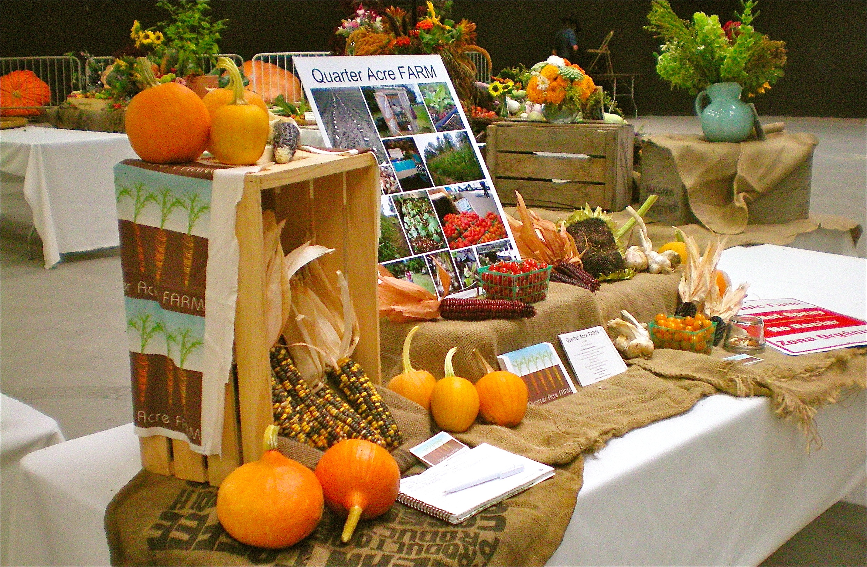 Quarter Acre's display