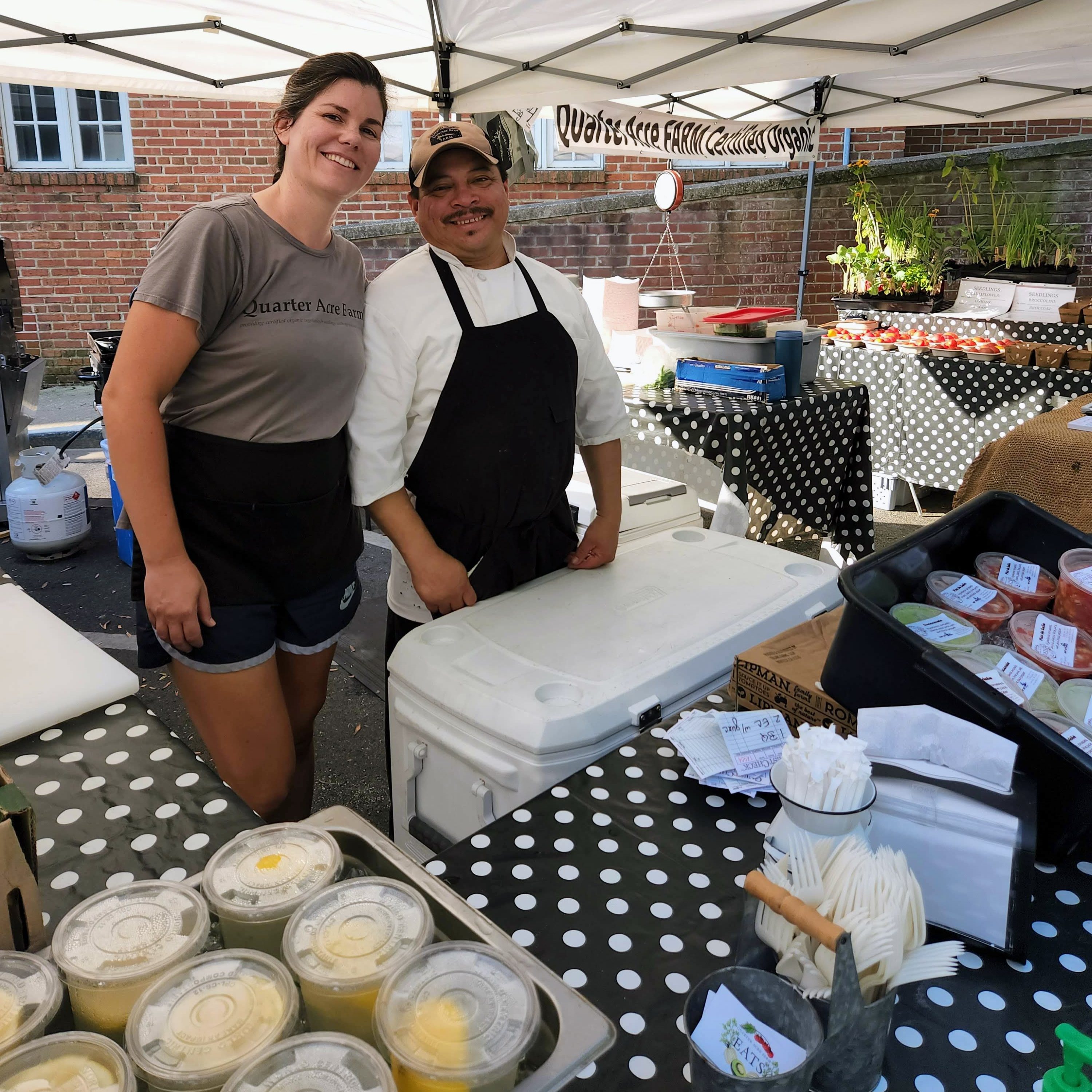 market booth